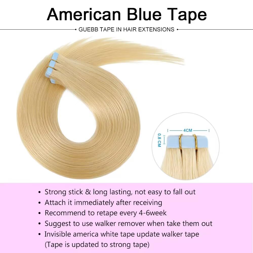 100% human hair Tape In Hair Extensions Invisible PU Seamless Skin Weft Tape in Real Human Hair Silky Straight Hair